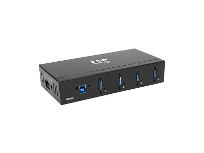 Tripp Lite U360-004-IND interface hub USB 3.2 Gen 1 (3.1 Gen 1) Type-B 5000 Mbit/s Sort