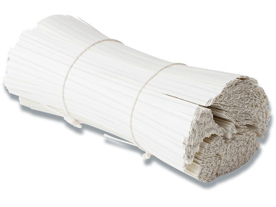 Poselukker, 150 mm, Hvid, 1000 stk, 