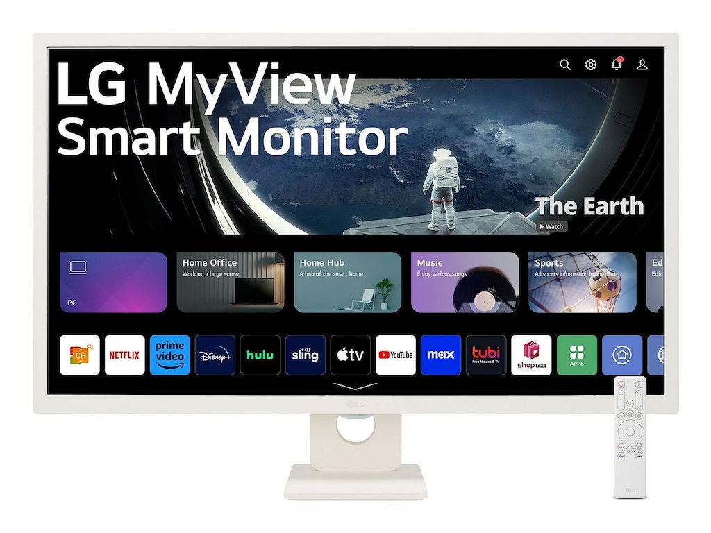 LG 32SR50F-W computerskærm 80 cm (31.5") 1920 x 1080 pixel Fuld HD LED Hvid