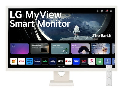 LG 32SR50F-W computerskærm 80 cm (31.5") 1920 x 1080 pixel Fuld HD LED Hvid