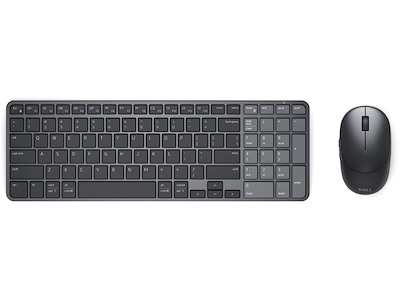 DELL Pro 7 KM746 tastatur Mus inkluderet Universel RF trådløs + Bluetooth QWERTY US International Grafit