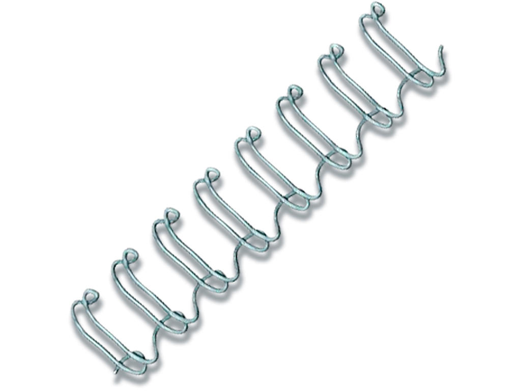 Indbindings spiraler, Metal wire, 12 mm, Sølv, Fellowes 