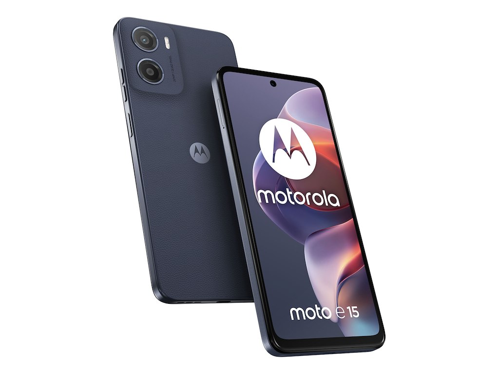 Motorola moto e15 16,9 cm (6.67") Dual SIM Android 14 Go edition 4G USB Type-C 2 GB 64 GB 5200 mAh Blå