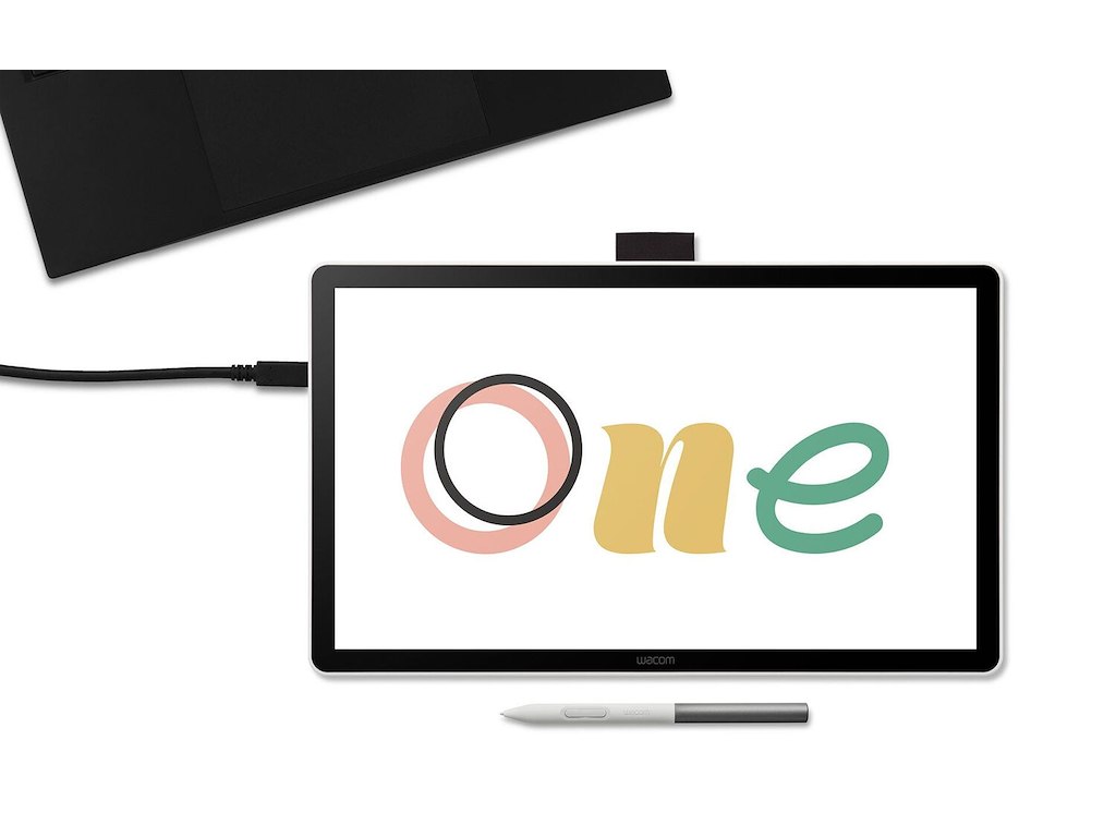 Wacom One 14 tegneplade Sort, Hvid 2540 lpi 309 x 174 mm USB