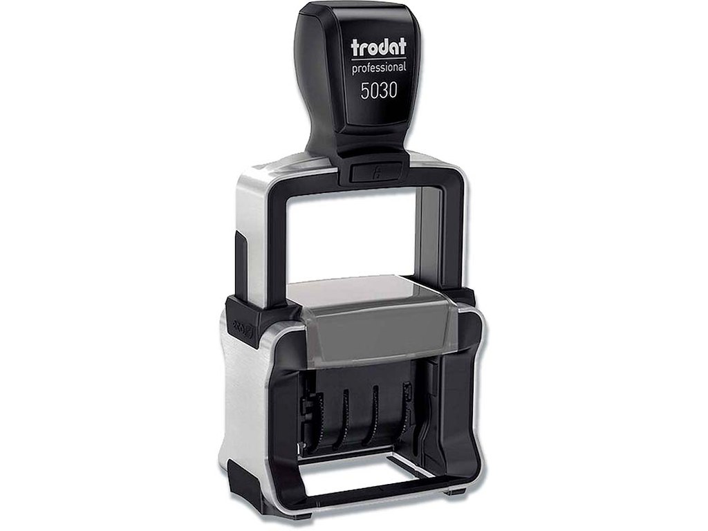 Stempel, Dato, 4 mm, Løs farvepude, Trodat 5030