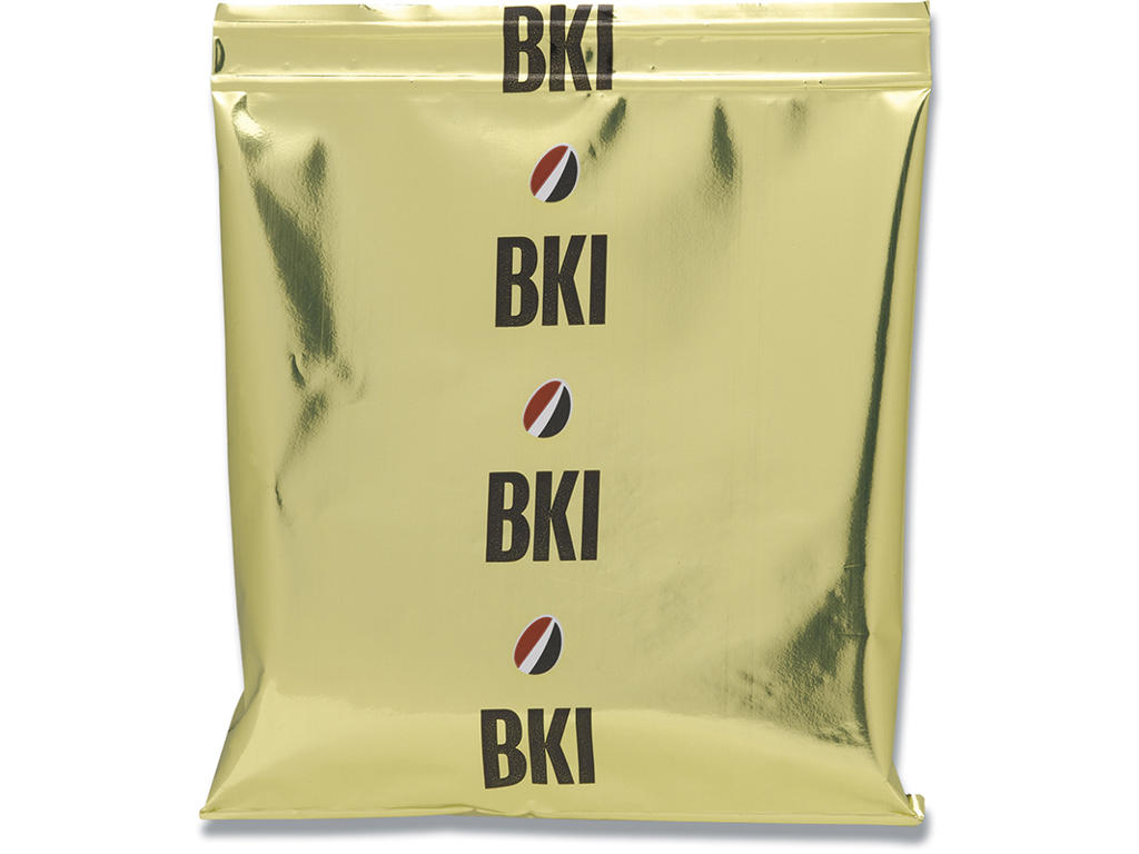 Kaffe, Filter formalet, Mellemristet, 65 g, 100 poser, BKI Luxus  