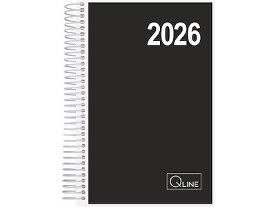 Kalender, 2026, Dag, 11.7x17.1 cm, Q-Line 