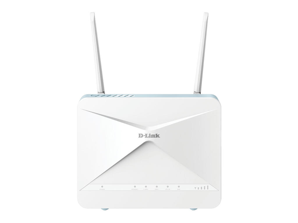 D-Link G415/E trådløs router Gigabit Ethernet Dual-band (2,4 GHz / 5 GHz) 4G Blå, Hvid