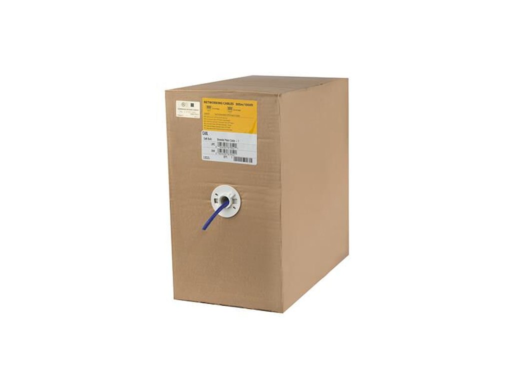 StarTech.com WIRC6PATBLRL netværkskabel Blå 304,9 m Cat6 U/UTP (UTP)