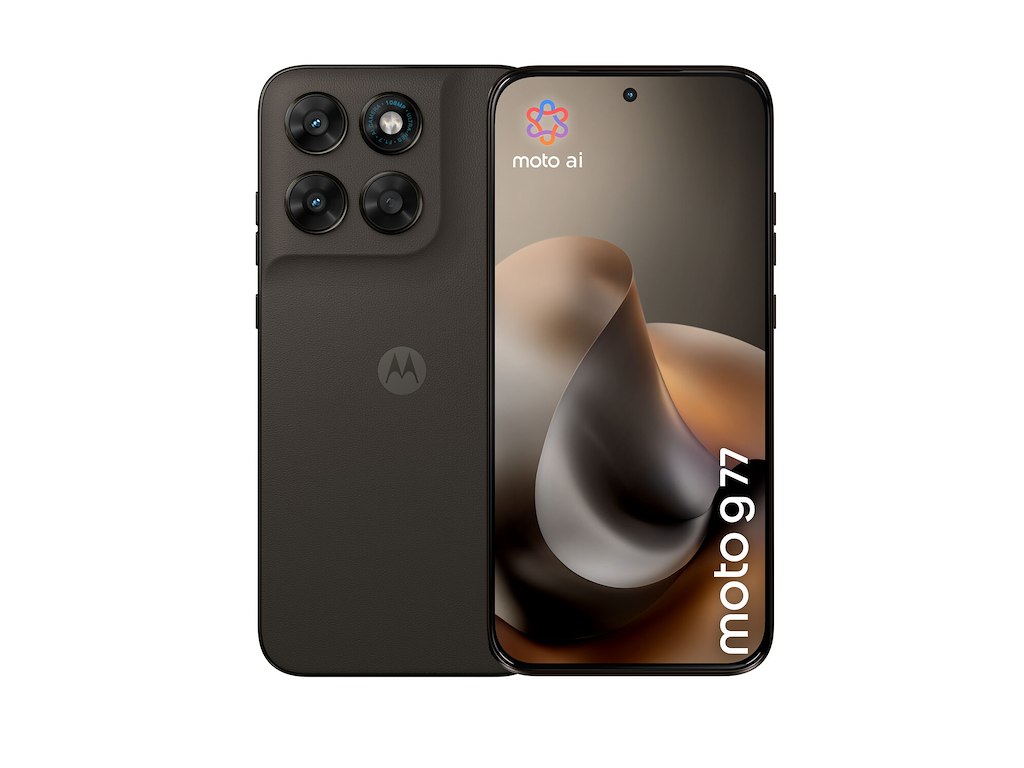 Motorola moto g77 17,3 cm (6.8") Hybrid Dual SIM Android 16.0 5G USB Type-C 8 GB 128 GB 5200 mAh Sort