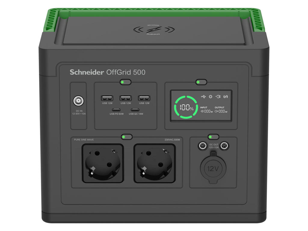 APC PPS500-GR Bærbar energistation Lithium-Ion (Li-Ion) 749 W 5,5 kg