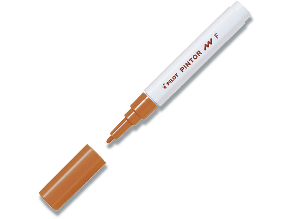Hobby marker, Brun, 1.0 mm, 1 stk, Pilot Pintor SW-PT-F-BN