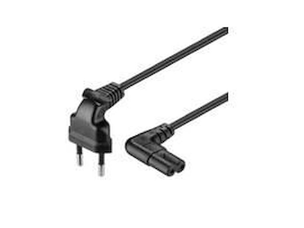 Microconnect PE030718AA el-ledning Sort 2 m C7 forbinder