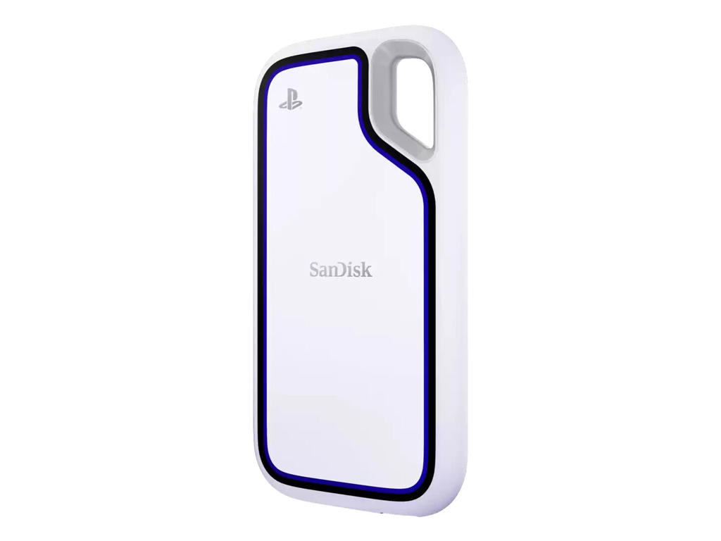 SanDisk SDSSDE62P-2T00-G25 ekstern solid state driver 2 TB USB Type-C 3.2 Gen 2 (3.1 Gen 2) Hvid