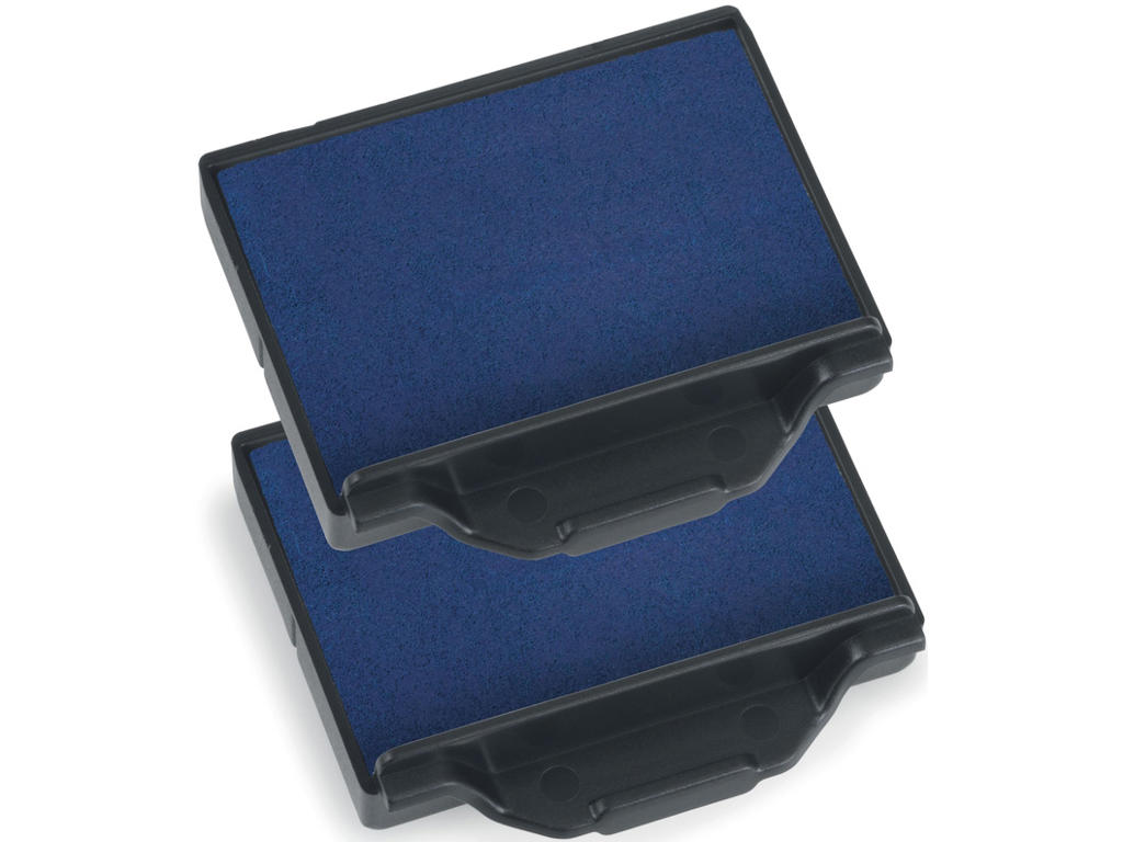 Stempelpude, 2 stk, Blå, 6/50BD, Til Trodat 5030 5200 5430 5430L 5431 5546