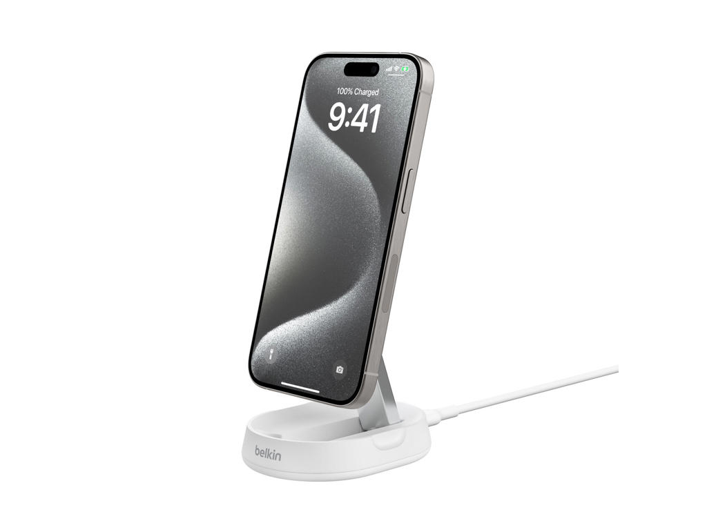 Belkin BoostCharge Pro Smartphone Hvid Vekselstrøm Trådløs opladning Hurtig opladning Indendørs