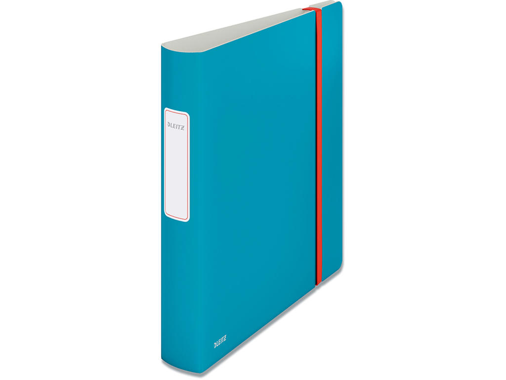 Brevordner, A4, 6.5 cm, Rolig blå, Leitz Cosy Active 180º Smal