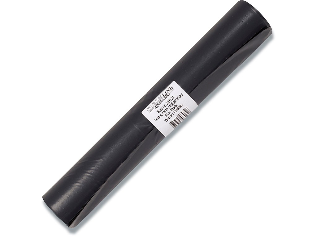 Affaldssække, 100 liter, 1 rulle, 10 sække pr rulle, Standard