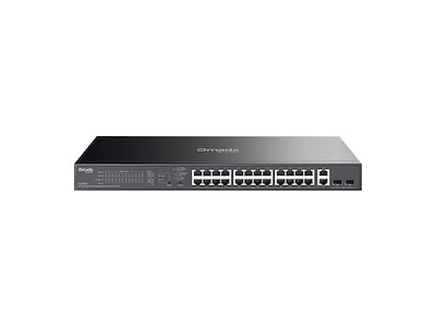 TP-Link ES228GP netværksswitch Administreret L2 Gigabit Ethernet (10/100/1000) Strøm over Ethernet (PoE) Sort