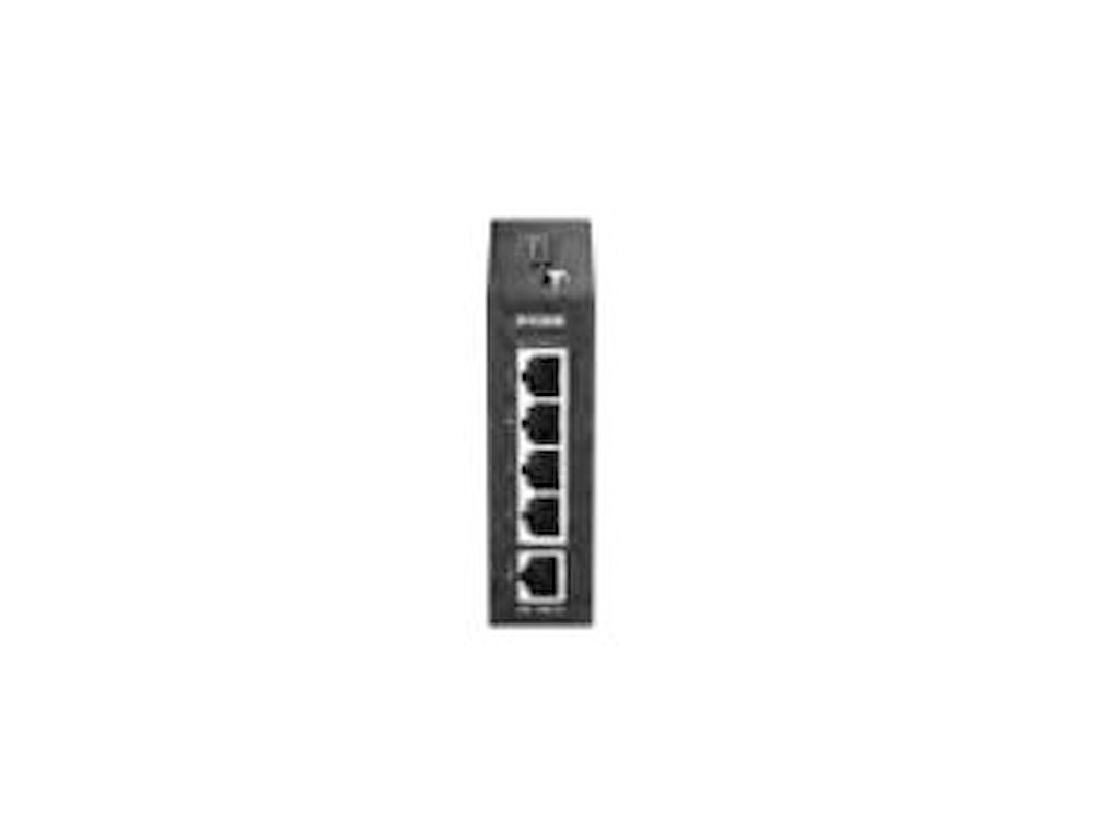 D-Link DIS-100E-05 netværksswitch Ikke administreret Fast Ethernet (10/100) DIN rail Sort