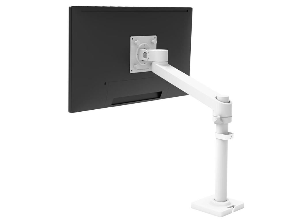 Ergotron NX Series NX MONITOR ARM WHITE 86,4 cm (34") Skrivebord Sort, Hvid