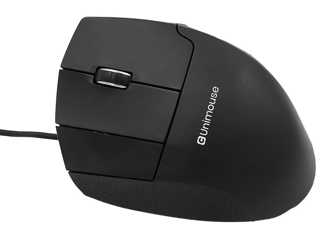 Mus, vertikal, venstre hånd, med kabel, Contour Unimouse 2024