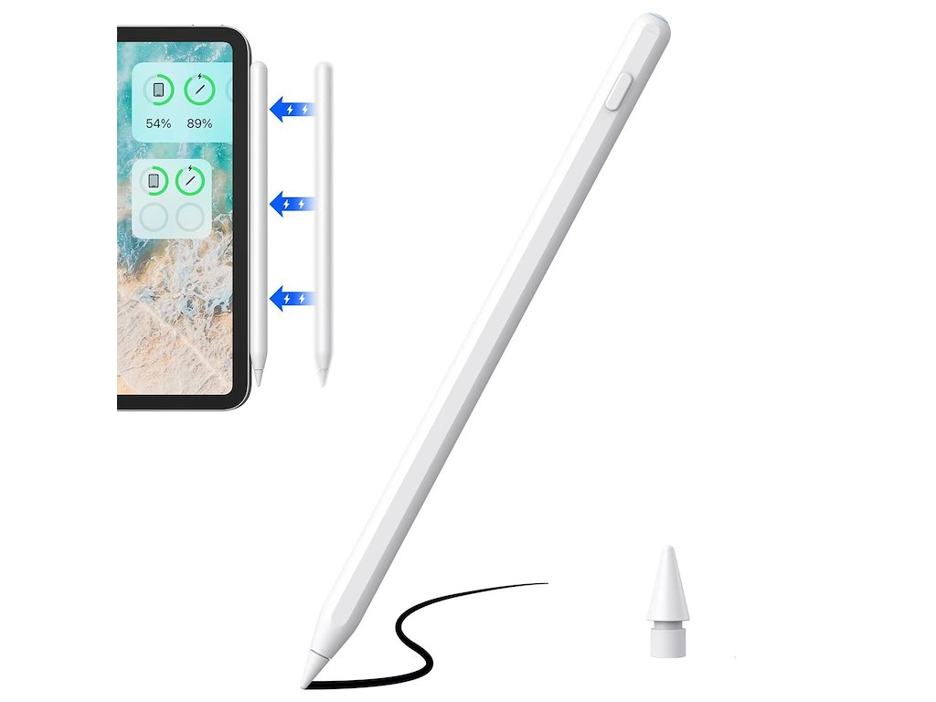 Insmat SP-77 stylus pen 13 g Hvid