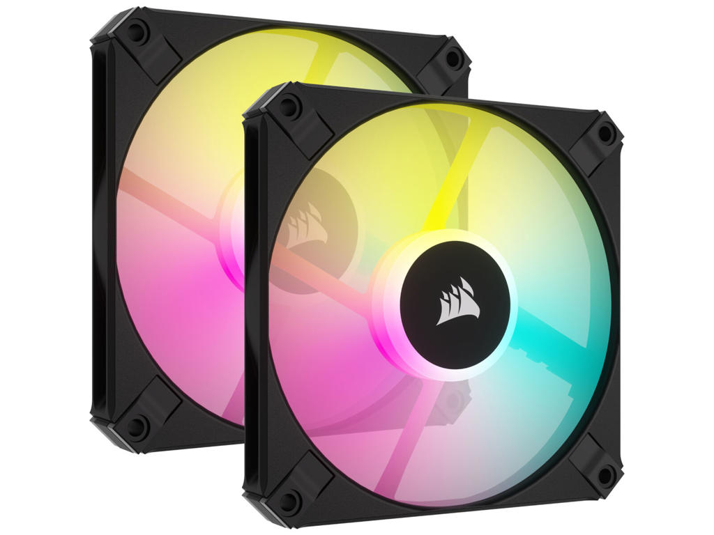 Corsair CO-9050163-WW Computerkølesystem Computerkabinet Ventilator 12 cm Sort