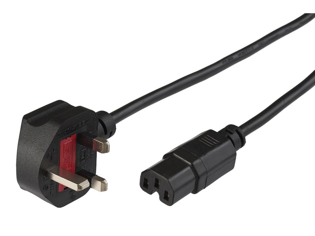 Microconnect PE090420C15 el-ledning Sort 2 m BS 1363 C15 forbinder