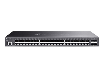 TP-Link Omada SG5452X netværksswitch Administreret L3 Gigabit Ethernet (10/100/1000) Sort