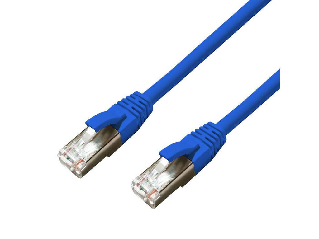 Microconnect MC-SFTP6A03B netværkskabel Blå 3 m Cat6a S/FTP (S-STP)