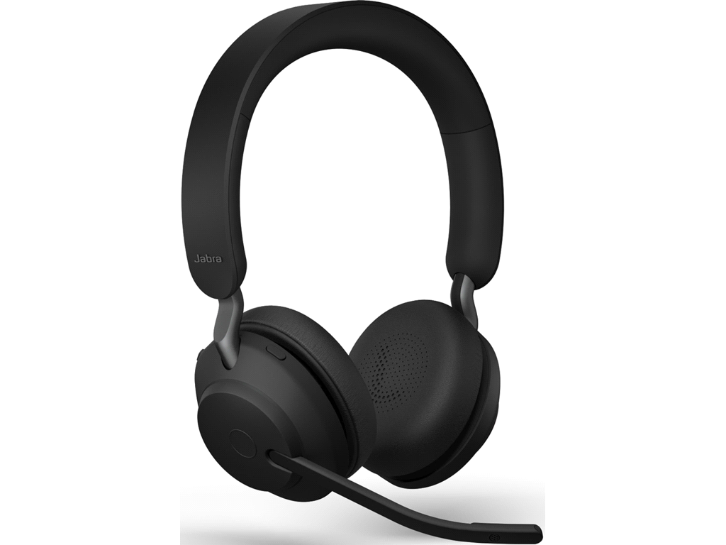 Jabra Evolve2 65 Headset Trådløs Kontor/Callcenter USB Type-A Bluetooth Sort