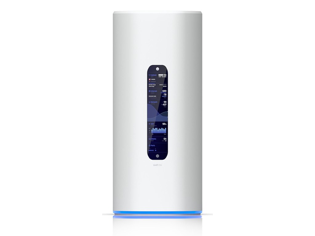 Ubiquiti UDR-5G-Max trådløs router 2.5 Gigabit Ethernet Tri-band (2,4 GHz/5 GHz/6 GHz) Hvid