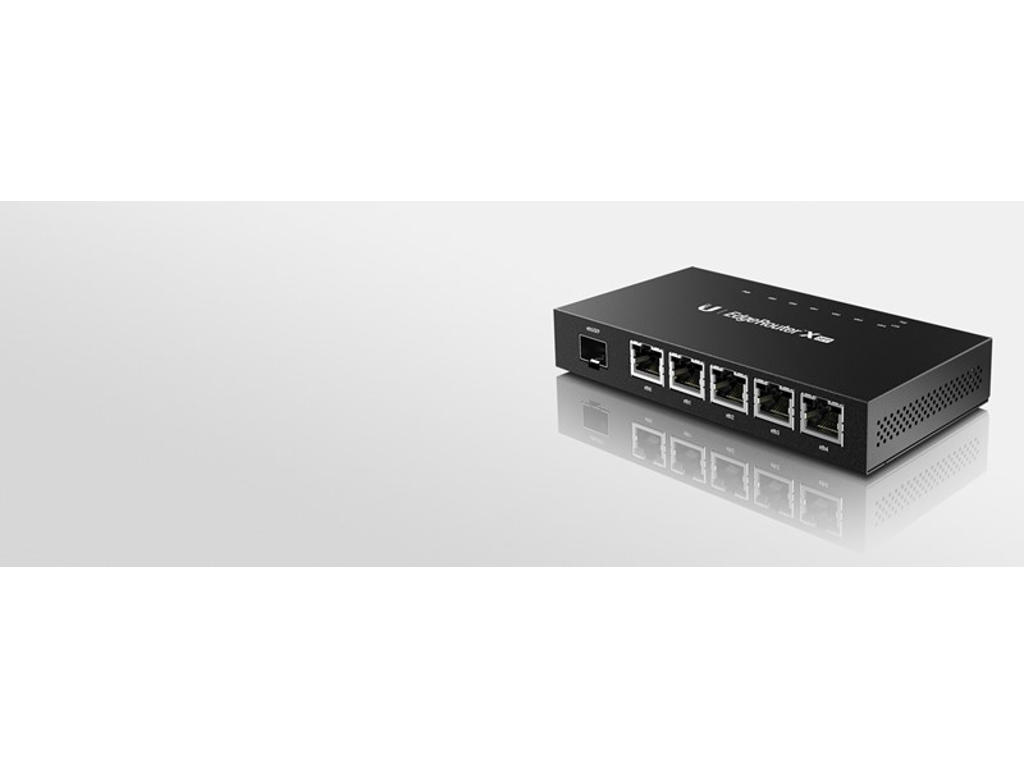 Ubiquiti ER-X-SFP kabelforbundet router Sort