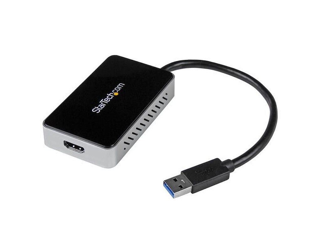 StarTech.com USB32HDEH USB grafisk adapter 1920 x 1200 pixel Sort