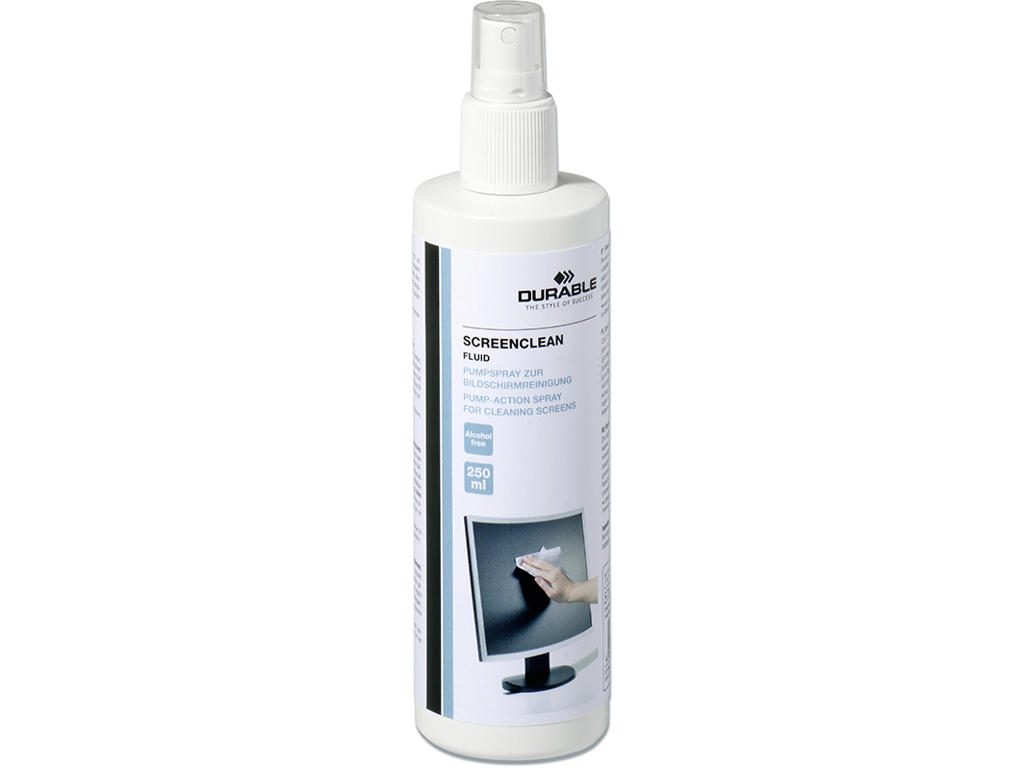 Rensespray, Til skærme, 250 ml, Med pumpe, Durable SCREENCLEAN FLUID