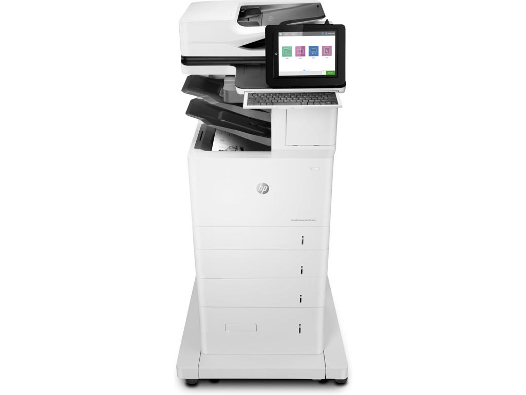 HP LaserJet Enterprise Flow LaserJet Enterprise M635z Multifunction Sort og hvid Printer, Kun ethernet; Kopimaskine, scanner