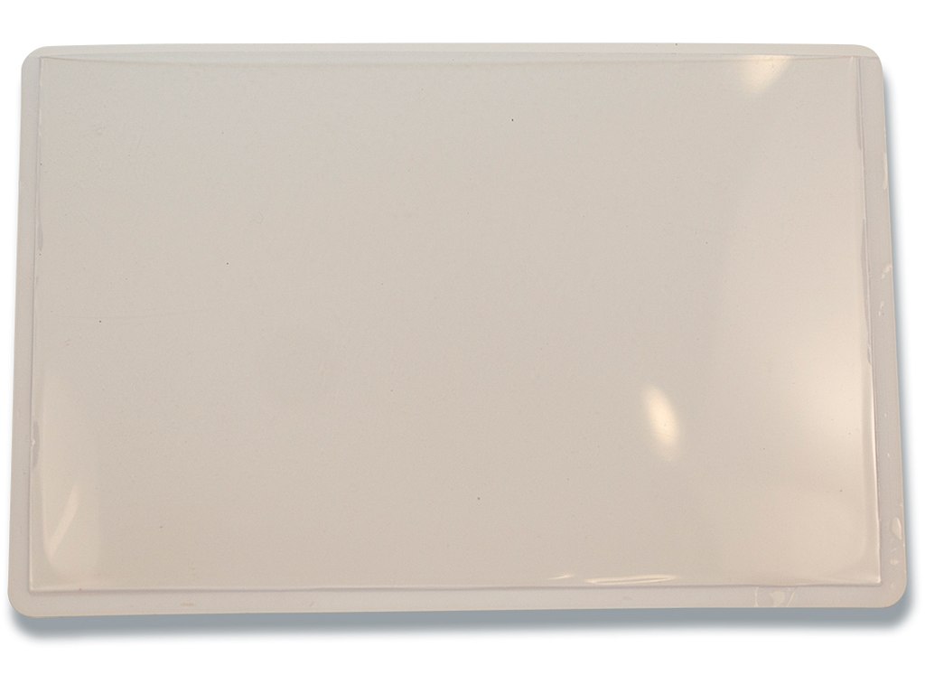 Magnetlomme, 100x220 mm, Åben på lang side, 50 stk, 