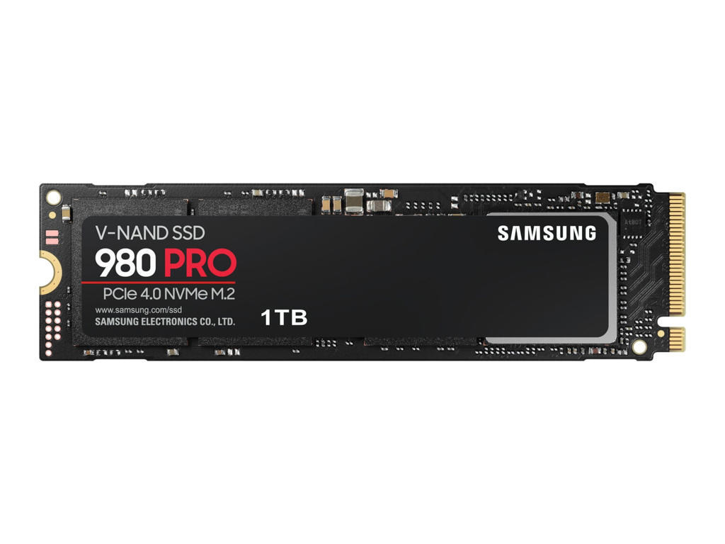 Samsung 980 PRO 1 TB M.2 PCI Express 4.0 NVMe V-NAND MLC