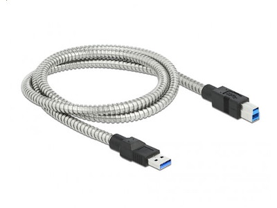 DeLOCK 86778 USB-kabel USB 3.2 Gen 1 (3.1 Gen 1) 1 m USB B USB A 5 Gbit/sek. Sølv