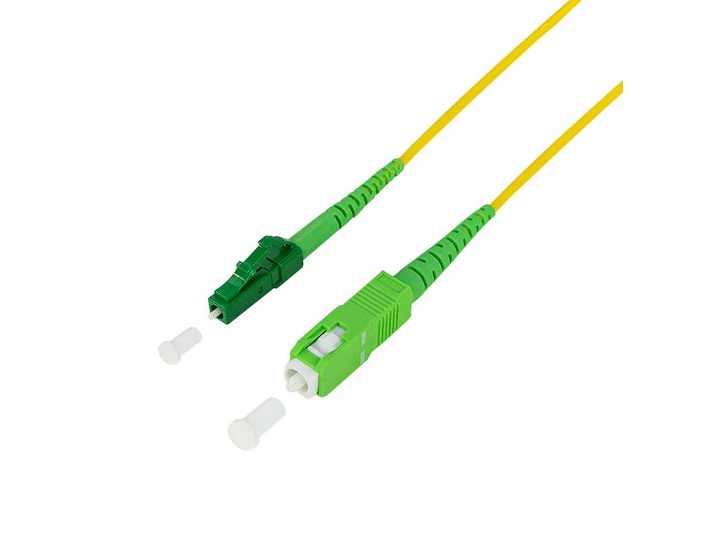 LogiLink FPSLS01 InfiniBand og fiberoptisk kabel 1 m SC LC Gul