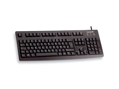 CHERRY G83-6104 tastatur Universel USB QWERTY US engelsk Sort