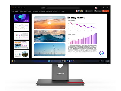 Lenovo ThinkVision P24Q-40 computerskærm 60,5 cm (23.8") 2560 x 1440 pixel Wide Quad HD LED Sort