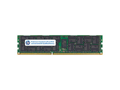HP 16GB (1x16GB) Dual Rank x4 PC3L-10600 (DDR3-1333) Registered CAS-9 LP Memory Kit hukommelsesmodul Fejlkorrigerende kode