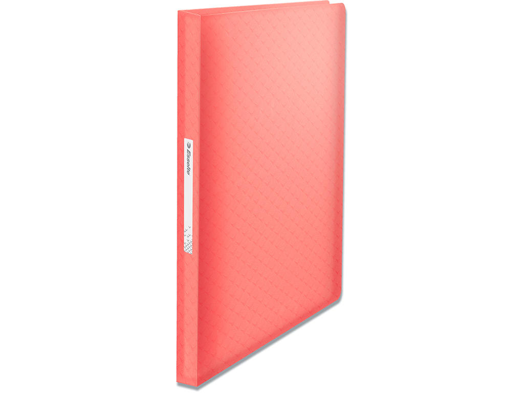 Demomappe, 80 lommer, A4, Koral, Esselte Colour'Breeze 