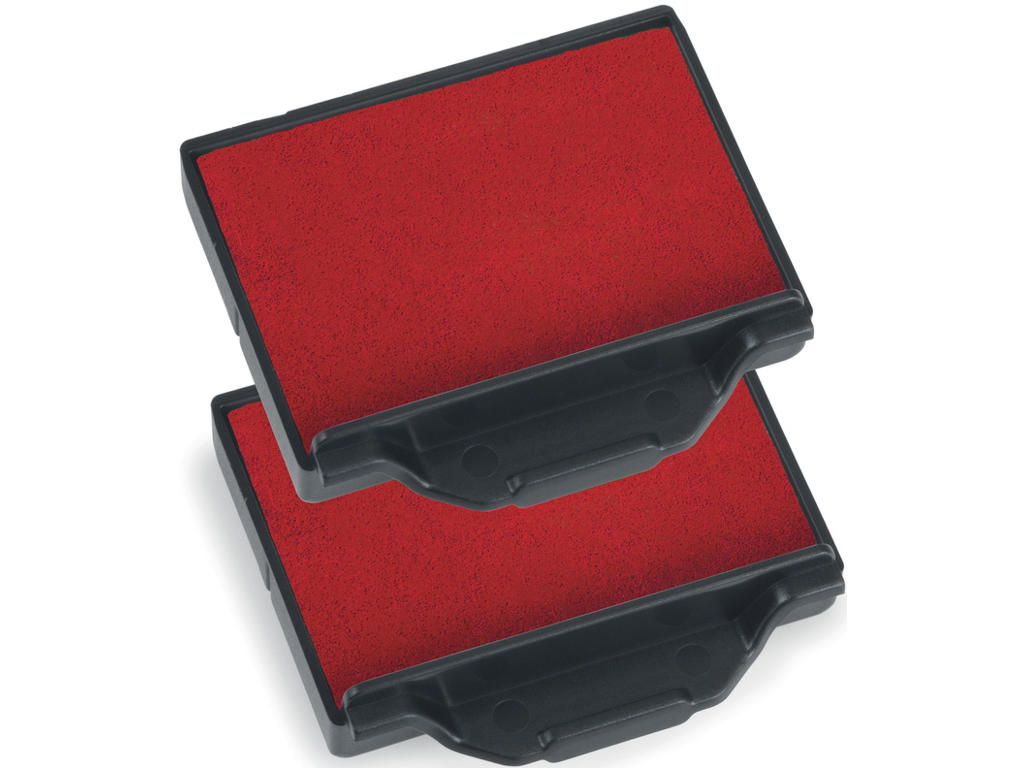 Stempelpude, 2 stk, Rød, 6/50RD, Til Trodat 5030 5200 5430 5430L 5431 5546
