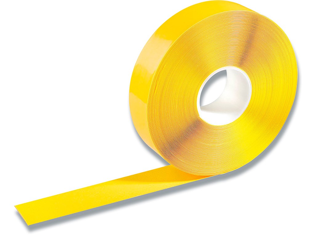 Gulvmarkering, Tape, Lysegul, Permanent, Durable DURALINE 50/05