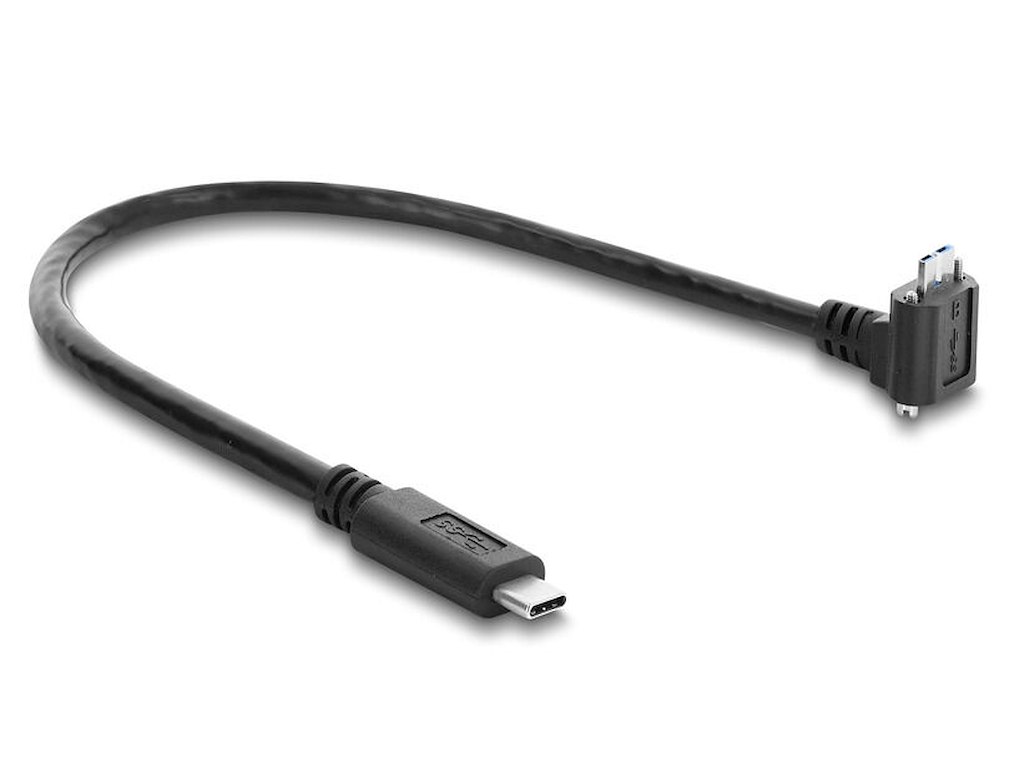 DeLOCK 80660 USB-kabel 0,3 m USB C Micro-USB B 5 Gbit/sek. Sort