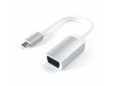 Satechi ST-TCVGAS videokabel adapter USB Type-C VGA (D-Sub) Sølv