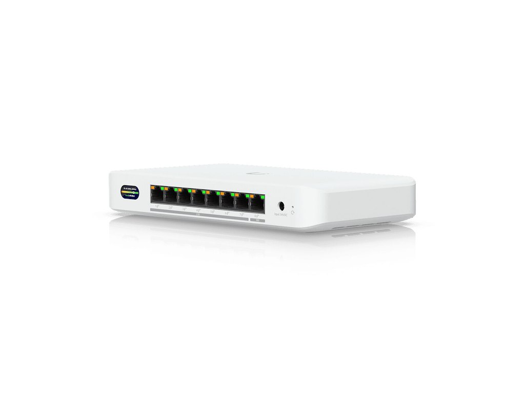 Ubiquiti UDB-Switch 2.5G Ethernet (100/1000/2500) Strøm over Ethernet (PoE) Hvid